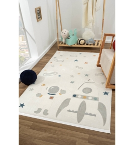 KOZA HALI Koza Lyon Kids Koza Lyon A0654A Krem Halı