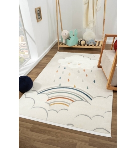 KOZA HALI Koza Lyon Kids Koza Lyon A0650A Krem Halı