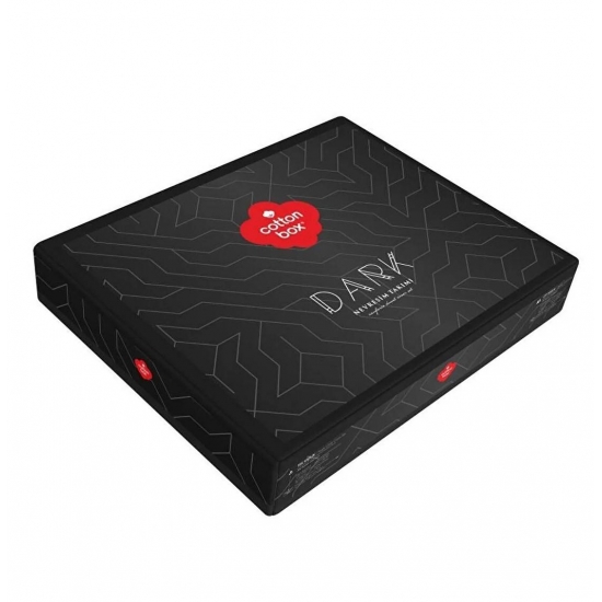 İndirimli Nevresim Takımları Cotton Box Dark Cubo Kiremit Çift Kişilik Nevresim Takımı