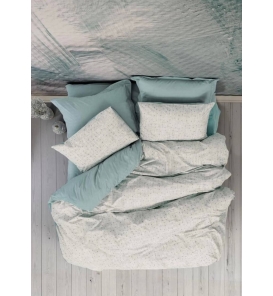 İndirimli Nevresim Takımları Cotton Box Petite Drops Mint Tek Kişilik Nevresim Takımı