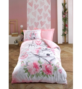 İndirimli Nevresim Takımları Cotton Box Junior Koala Pembe Tek Kişilik Nevresim Tk.