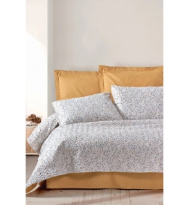 İndirimli Nevresim Takımları Cotton Box Petite Posy Bej Çift Kişilik Nevresim Takımı