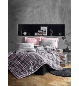 İndirimli Nevresim Takımları Cotton Box Masculine Andrea G. Kurusu Tek K. Nevresim Tk.