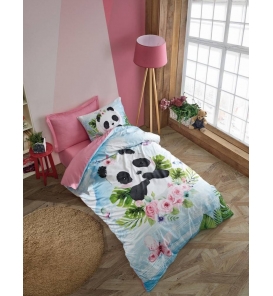 İndirimli Nevresim Takımları Cotton Box Junior Jodi Pembe Tek Kişilik Nevresim Takımı