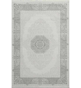 FLORA HALI Flora Silver Halı Flora Silver 6928D Gri Halı