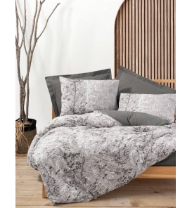 İndirimli Nevresim Takımları Cotton Box Dual Odin Kahve Çift Kişilik Nevresim Takımı