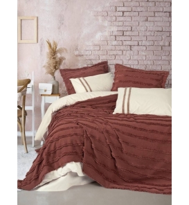 İndirimli Nevresim Takımları Cotton Box Limi Rolf Tarçın Çift Kişilik Nevresim Takımı