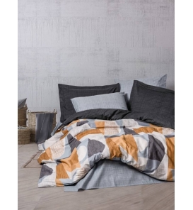 İndirimli Nevresim Takımları Cotton Box Modern Giorno Gri Tek Kişilik Nevresim Takımı