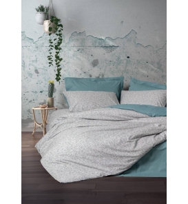 İndirimli Nevresim Takımları Cotton Box Petite June Mint Tek Kişilik Nevresim Takımı