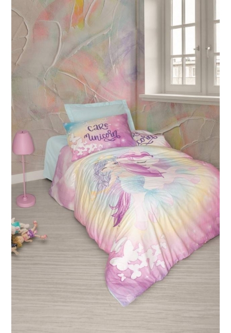 İndirimli Nevresim Takımları Cotton Box Junior Sirena Mint Tek Kişilik Nevresim Takımı