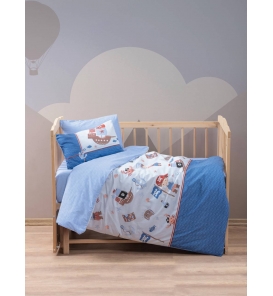 İndirimli Nevresim Takımları Cotton Box Baby Corsair Mavi Nevresim Takımı