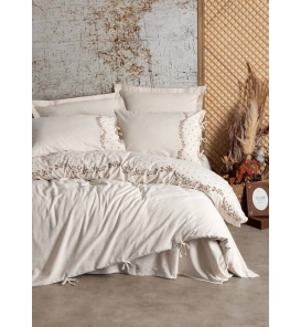 İndirimli Nevresim Takımları Cotton Box Cotton Keten Pelias Nevresim Takımı