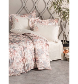 İndirimli Nevresim Takımları Cotton Box Elite Saten Layana Pembe Nevresim Takımı
