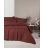 İndirimli Nevresim Takımları Cotton Box Tensel Craft Bordo Çift Kişiik Nevresim Takımı