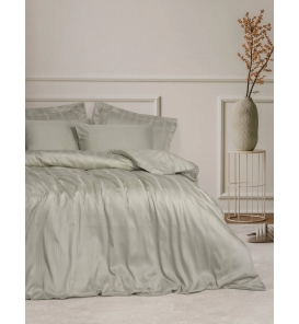 İndirimli Nevresim Takımları Cotton Box Smart Bambu Stripe Bej Çift Kişilik Nevresim Tk.