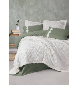 İndirimli Nevresim Takımları Cotton Box Limi Luke Krem Çift Kişilik Nevresim Takımı
