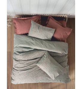 İndirimli Nevresim Takımları Cotton Box Petite Mote Kiremit Tek Kişilik Nevresim Takımı