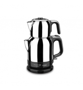 KORKMAZ İndirimli Küçük Ev Aletleri Korkmaz A331 Çaytema Elektrikli Çaydanlık İnox/Krom