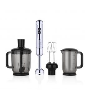 KORKMAZ İndirimli Küçük Ev Aletleri Korkmaz A447-16 Mia Mega Blender Set İnox/Gri
