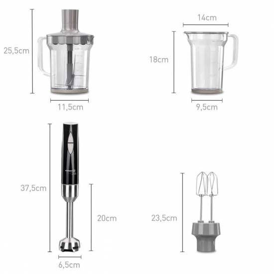 Korkmaz A445 Vertex Mega Blender Set