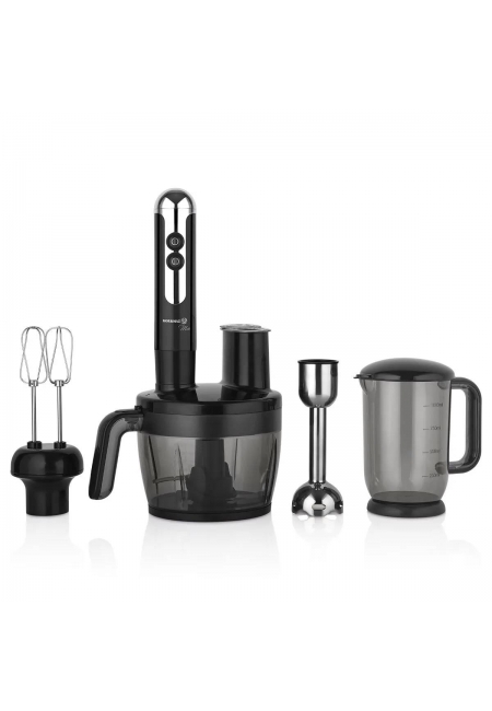 KORKMAZ İndirimli Küçük Ev Aletleri Korkmaz A457-06 Mia Multi Blender Set Siyah