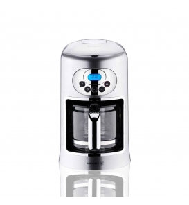 KORKMAZ İndirimli Küçük Ev Aletleri Korkmaz A866-02 Lcd Filtre Kahve Makinesi İnox