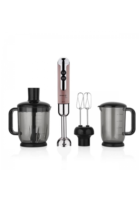 KORKMAZ İndirimli Küçük Ev Aletleri Korkmaz A447-09 Mia Mega Blender Set Rosegold