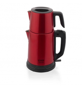 SCHAFER İndirimli Küçük Ev Aletleri Schafer Teepoint Çay Makinesi Kırmızı