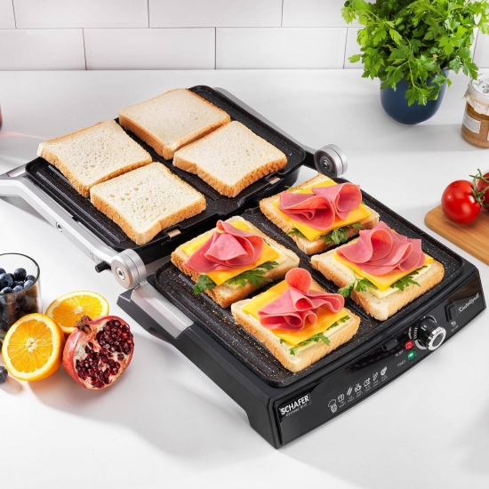 Schafer Concept Grill Tost Makinesi İnox