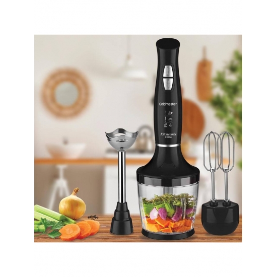 Goldmaster IN-6140S Kitchenmix Siyah Blender Seti