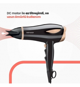 GOLDMASTER İndirimli Küçük Ev Aletleri Goldmaster IN-6130 Coolsmart Saç Kurutma Makinesi
