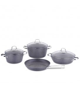 KORKMAZ Tencere Setleri Korkmaz A2892 Nea 7 Parça Tencere Seti