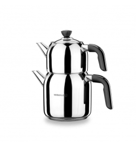 KORKMAZ Çaydanlık Korkmaz A079-01 Kappa Mega Çaydanlık Takımı