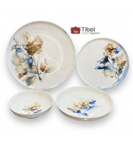 GLAZZE Yemek Takımı Glazze Lahey Yemek Takımı 24 Parça