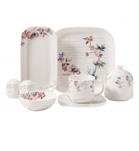 KORKMAZ Kahvaltı Takımı Korkmaz A8620 Kappa Coll. 28 Parça Kahvaltı Takımı