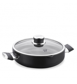 KORKMAZ Tencere Ve Tava Korkmaz A3887 Lena Seramik Kısa Tencere 28X7,5