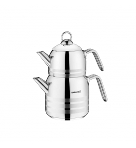 KORKMAZ Çaydanlık Korkmaz A091 Mega Çaydanlık Takımı