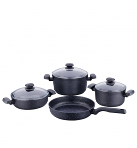 KORKMAZ Tencere Setleri Korkmaz A2609 Ornella 7 Parça Tencere Seti