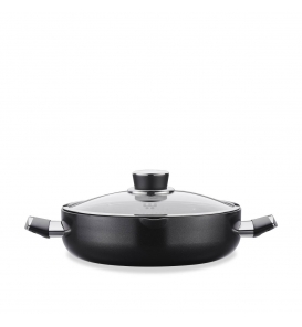 KORKMAZ Tencere Ve Tava Korkmaz A3886 Lena Seramik Kısa Tencere 26X7,50