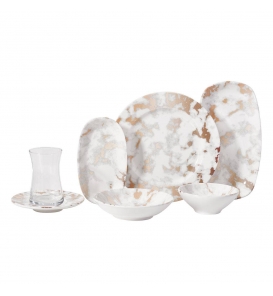 KORKMAZ Kahvaltı Takımı Korkmaz A8745 Doğa Coll. Parça Kahvaltı Takımı