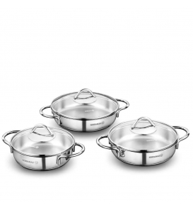 KORKMAZ Omlet Seti Korkmaz A1805 Tombik Omlet Seti