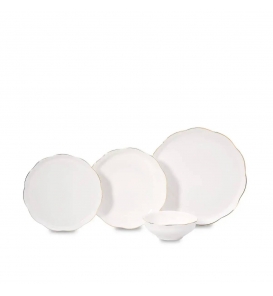 KORKMAZ Yemek Takımı Korkmaz A8160 Manolya Coll. 60 Parça Yemek Takımı