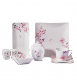 KORKMAZ Kahvaltı Takımı Korkmaz A8583 Link Coll. 28 Parça Kahvaltı Takımı