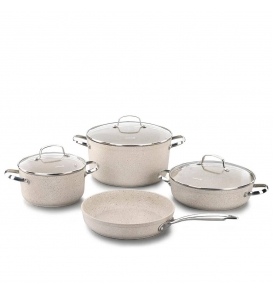 KORKMAZ Tencere Setleri Korkmaz A1272 Granita 7 Parça Tencere Seti