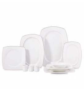 KORKMAZ Yemek Takımı Korkmaz A8096 Zena Coll. 60 Parça Yemek Takımı