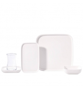 KORKMAZ Kahvaltı Takımı Korkmaz A8852 Plaza Coll. 25 Parça Kahvaltı Takımı