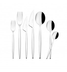 KORKMAZ Çatal Kaşık Bıçak Korkmaz A2107 Milena Çatal Kaşık Bıçak Seti 84 Parça