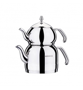 KORKMAZ Çaydanlık Korkmaz A221 Efendi Çaydanlık Takımı