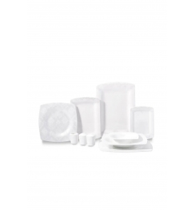 KORKMAZ Yemek Takımı Korkmaz A8168 Dantela Coll. 60 Parça Yemek Takımı