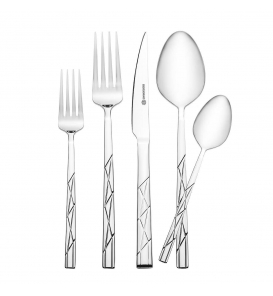 KORKMAZ Çatal Kaşık Bıçak Korkmaz A2481 Stone Çatal Kaşık Bıçak Seti 72 Parça